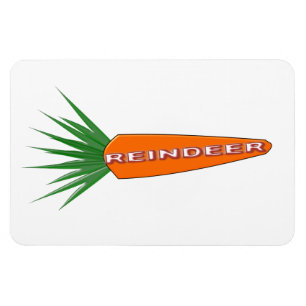 Eine Karotte für das Premium Magnet der Weihnachts
