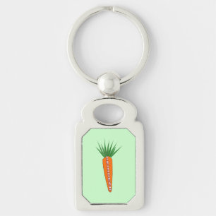 Eine Karotte für den Schlüsselanhänger der Weihnac