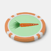 Eine Karotte für den Weihnachtsbaum Pokerchips (Einzeln)