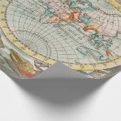 Eine Karte der Welt Geschenkpapier (Ecke)