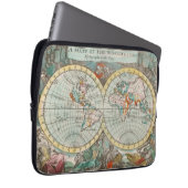 Eine Karte der Welt Laptopschutzhülle (Vorne Rechts)