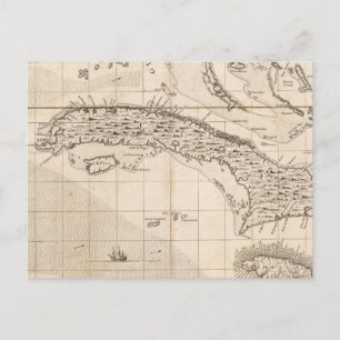 Eine Karte des Britischen Imperiums in Amerika Bla