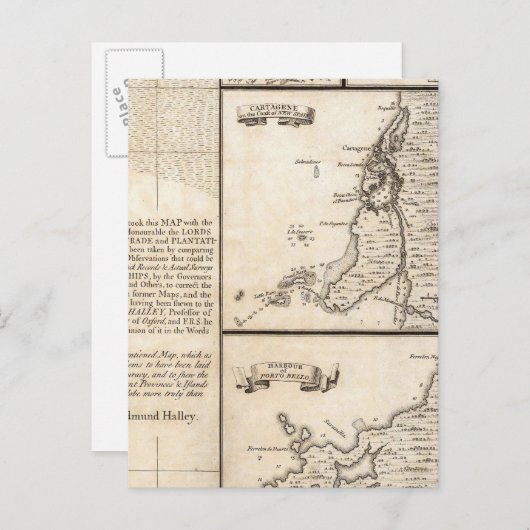 Eine Karte des Britischen Reiches in Amerika Blatt (Vorne/Hinten)