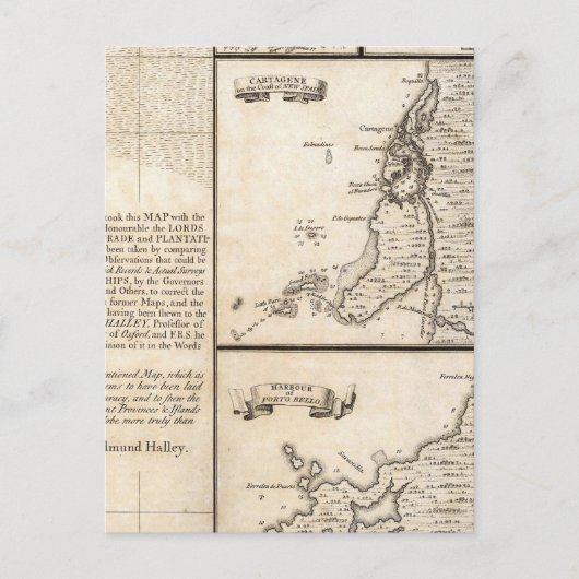 Eine Karte des Britischen Reiches in Amerika Blatt (Vorderseite)