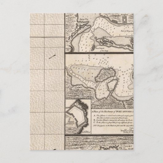 Eine Karte des Britischen Reiches in Amerika Blatt (Vorderseite)