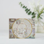 Eine Karte des Nordpols (Stehend Vorderseite)