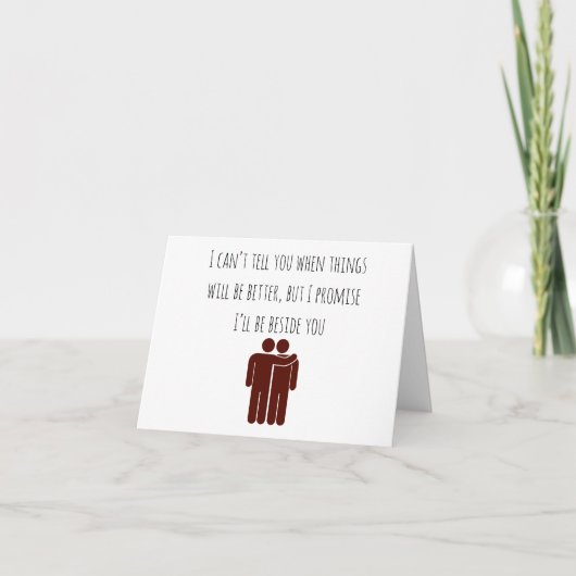 Eine Karte für den Fall, dass Sie nicht wissen, wa (Vorderseite)