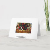 Eine Karte für den Urlaub in Puppen (Rückseite)