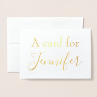 Eine Karte für einen geliebten Menschen