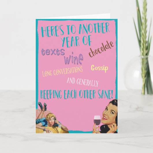 Eine Karte für einen guten Freund (Vorderseite)