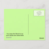 Eine Karte für Ihren Sonderjungen (Rückseite)