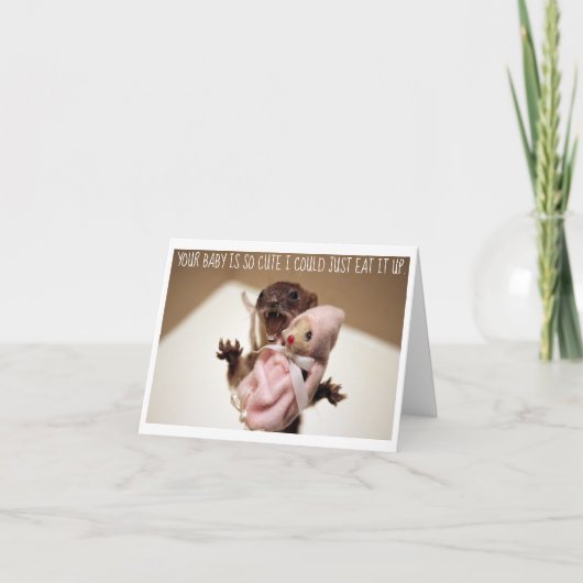 Eine Karte für neue Eltern (Vorderseite)