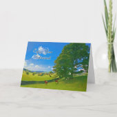 Eine Karte für Pastorallandschaften (Vorderseite)