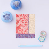 eine Karte mit rotem Herz (Einzeln)