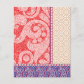 eine Karte mit rotem Herz (Vorne)