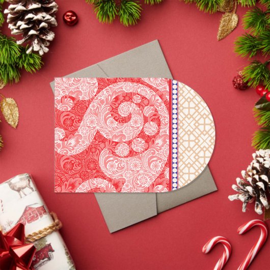 eine Karte mit rotem Herz Acryleinladungen (Insitu (Feiertag))