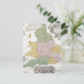 Eine Karte von England | 1760 (Stehend Vorderseite)