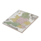 Eine Karte von England | 1760 Fliese (Seite)