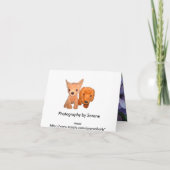 Eine Karte von Serene Pansy Garden (Rückseite)