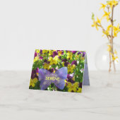 Eine Karte von Serene Pansy Garden (Gelbe Blume)