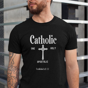 Eine katholisch-katholische Kirche Traditionalist T-Shirt