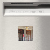 Eine Katze am Fenster Magnet (In Situ (Geschirrspüler))