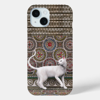 Eine Katze auf dem Mosaik Case-Mate iPhone Hülle