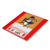 Eine Katze Fliese (Seite)