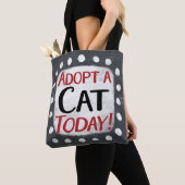 Eine Katze heute Tote-Tasche adoptiert Tasche (Von Nahem)