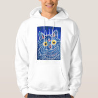 Eine Katze im gotischen Stil von Louis Wain