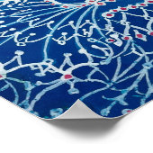 Eine Katze im gotischen Stil von Louis Wain Poster (Ecke)