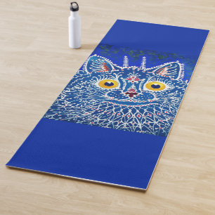 Eine Katze im gotischen Stil von Louis Wain Yogamatte