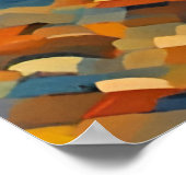 Eine Katze in der frühen Nacht Poster (Ecke)