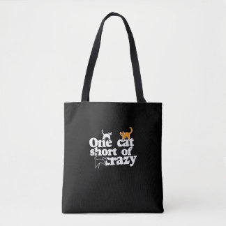 Eine Katze kurz CRAZY Tasche