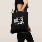 Eine Katze kurz CRAZY Tasche (Von Nahem)