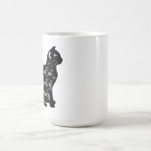 Eine Katze Kurz verrückt | Chat On Kaffeetasse (Mittel)