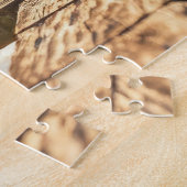 Eine Katze mit dem Rohrkolben Puzzle (Seite)