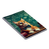 Eine Katze mit einem Monokel II Notizblock (Rechte Seite)