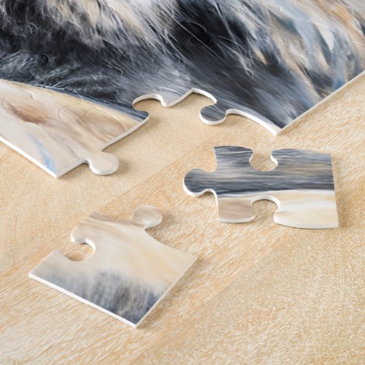 Eine Katze mit einer Krone Puzzle (Seite)