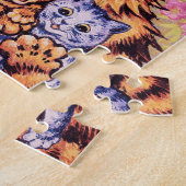 Eine Katze mit Kittens Louis Wain Puzzle (Seite)