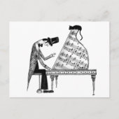 Eine Katze namens Sonata Postkarte (Vorderseite)