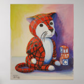 Eine Katze Poster (Vorne)