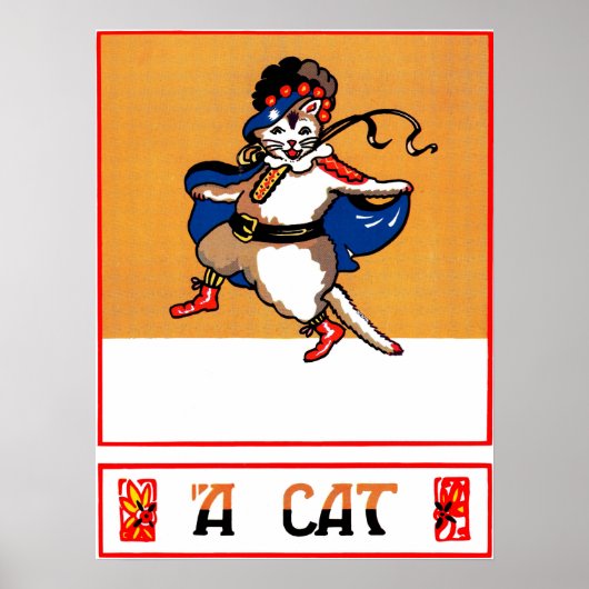 Eine Katze Poster (Vorne)