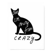 Eine Katze weg von CRAZY