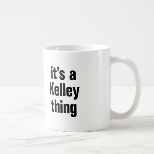 eine kelley-Sache Kaffeetasse (Rechts)