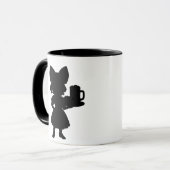 Eine Kellnerin Tasse (Vorderseite Links)