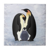 Eine Keramik aus Pinguin Fliese (Vorderseite)