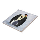 Eine Keramik aus Pinguin Fliese (Seite)