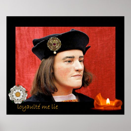 Eine Kerze für Richard III Poster (Vorne)