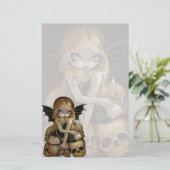 "Eine Kerze im dunklen" Briefpapier (Stehend Vorderseite)